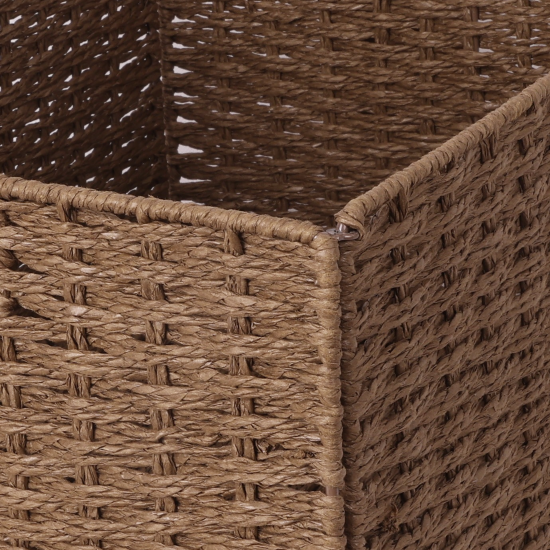 Корзина Konsensa 38x28x18 см бумага цвет коричневый
