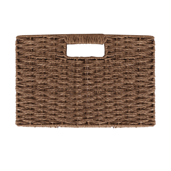 Корзина Konsensa 38x28x18 см бумага цвет коричневый