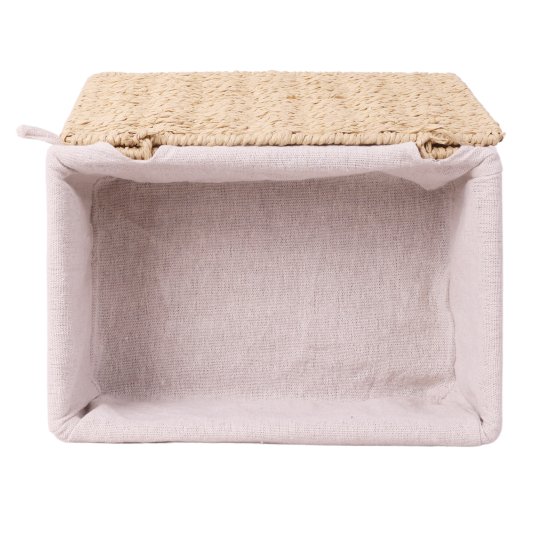 Корзина Konsensa 26x17x12 см бумага цвет бежевый