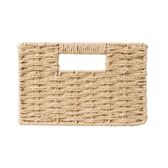 Корзина Konsensa 31x23x15 см бумага цвет бежевый