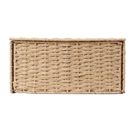 Корзина Konsensa 18x15x30 см бумага цвет бежевый
