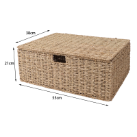 Корзина Konsensa 55x21x38 см морской тростник цвет бежевый