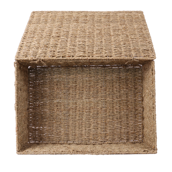 Корзина Konsensa 55x21x38 см морской тростник цвет бежевый