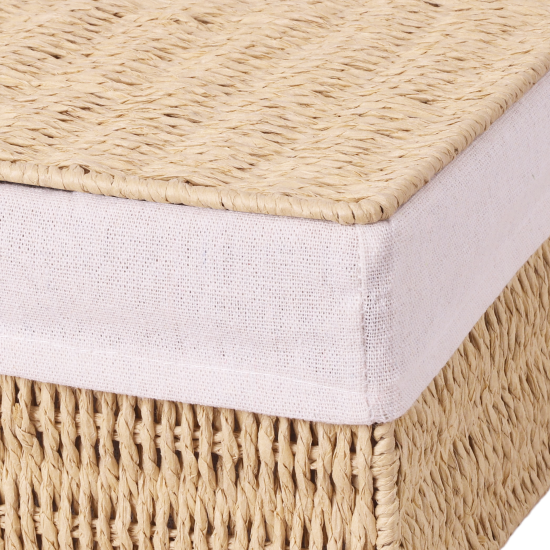 Корзина Konsensa 29x13x19 см бумага цвет бежевый
