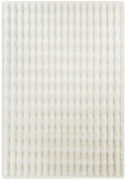 Ковер с длинным ворсом Bubble 60x110 см бежевый