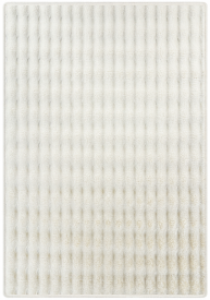 Ковер с длинным ворсом Bubble 60x110 см бежевый