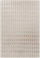 Ковер с длинным ворсом Bubble 60x110 см светло-бежевый