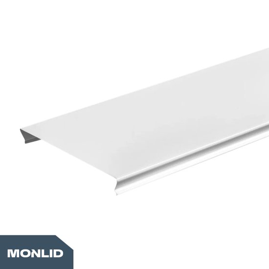 Набор реек MONLID 2x1.05 м цвет жемчужно-белый