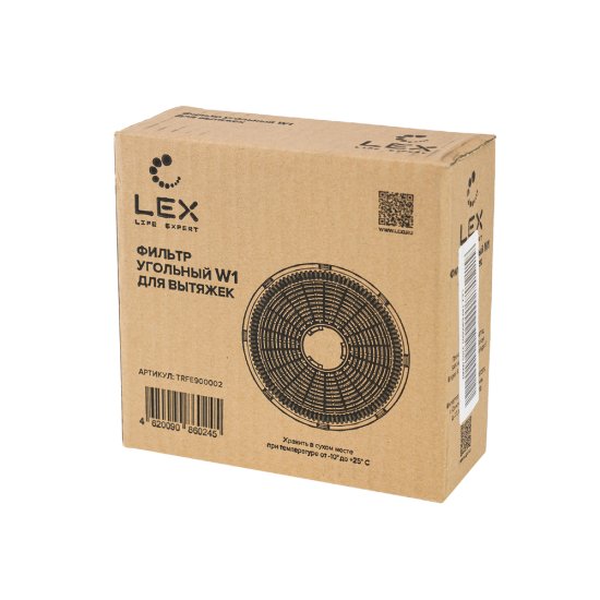 Фильтр для вытяжки угольный Lex W1 (2 шт.)