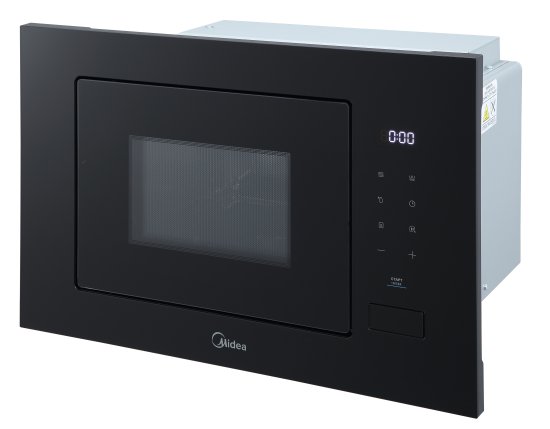 Встраиваемая микроволновая печь Midea MI92200GB 20 л 60x35x38 см сенсорное управление цвет черный