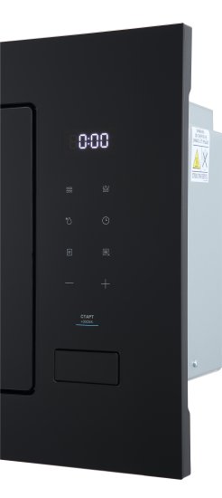 Встраиваемая микроволновая печь Midea MI92200GB 20 л 60x35x38 см сенсорное управление цвет черный