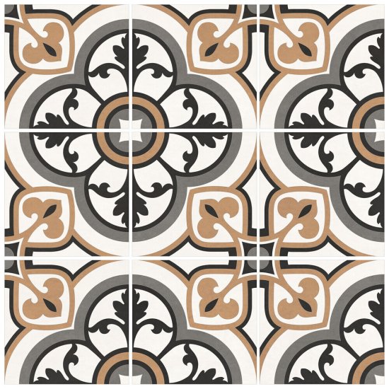Керамогранит New Trend Design Art альба 200х200х8 мм (24 шт.= 0,96 кв.м)