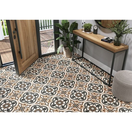 Керамогранит New Trend Design Art альба 200х200х8 мм (24 шт.= 0,96 кв.м)