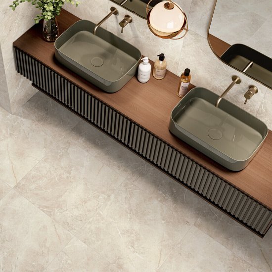 Керамогранит Alma Ceramica Апарель бежевый 600х600х9 мм (5 шт.=1,8 кв.м)