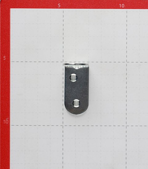 Уголок мебельный оцинкованный 40х40х16х1.7 мм (4 шт.)