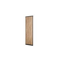 Дверь-купе 683x2252 мм дуб табачный/черный Elegant