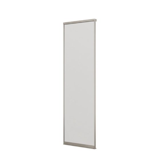 Дверь-купе 883x2452 мм зеркало/серебро Elegant