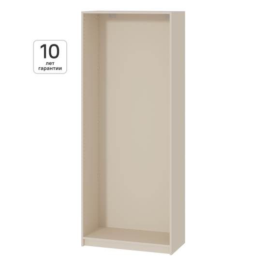 Каркас шкафа Лион 80x41.7x200.2 см ЛДСП цвет кашемир