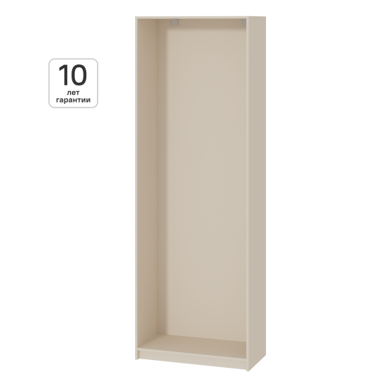 Каркас шкафа Лион 80x41.7x232.2 см ЛДСП цвет кашемир