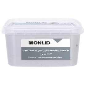 Шпаклевка для деревянных полов MONLID акриловая цвет тач 0.9 кг