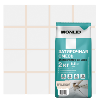 Затирка цементная MONLID А.310 цвет светло-бежевый