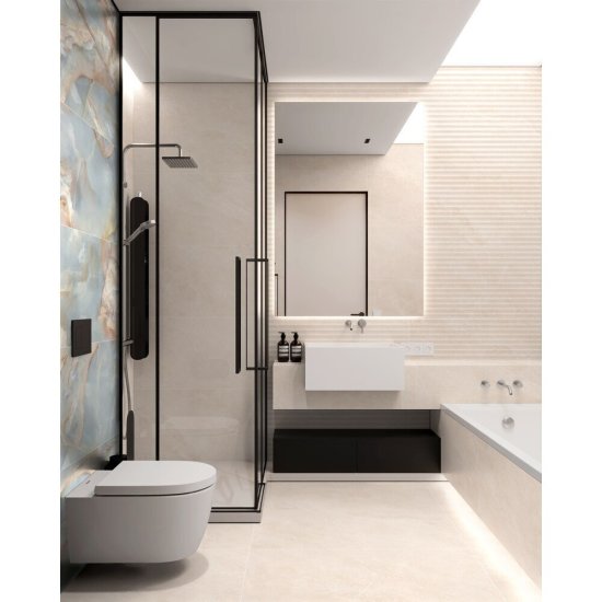 Керамогранит Global Tile Амбани бежевый 1000х500х9 мм (3 шт.=1,5 кв.м)