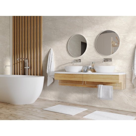 Керамогранит Global Tile Ламе светло-бежевый 1200х600х9,4 мм (2 шт.=1,44 кв.м)