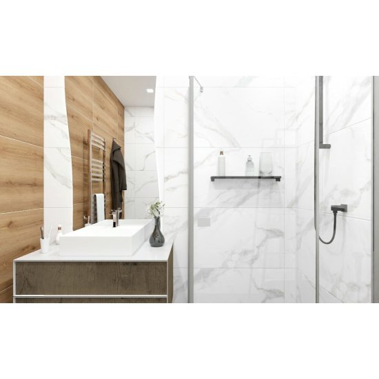 Керамогранит Global Tile Сопрано белый 1000х500х9 мм (3 шт.=1,5 кв.м)