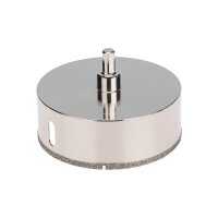 Коронка алмазная Kranz (KR-92-0021) по стеклу/керамике/керамограниту d100 мм