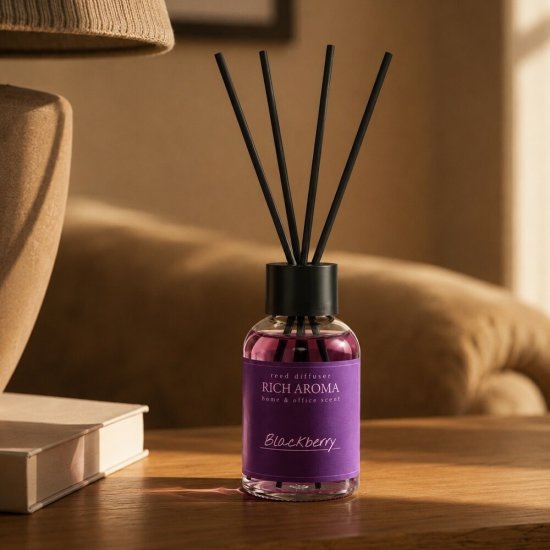 Аромадиффузор с палочками Rich Aroma Blackberry 55 мл