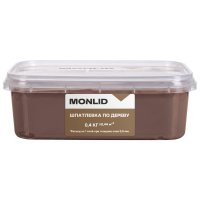 Шпаклевка для дерева MONLID акриловая цвет тик 0.4 кг