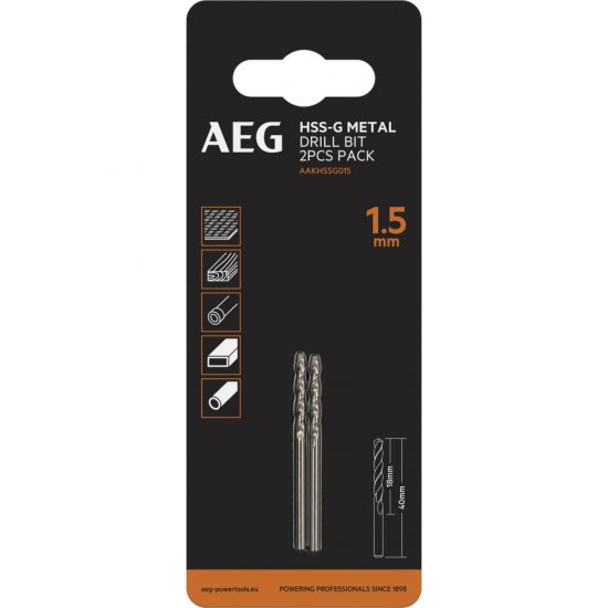 Сверло AEG AAKHSSG015