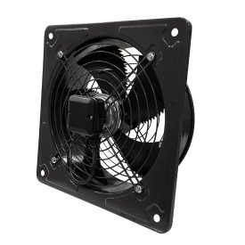 Вентилятор осевой Noizzless АXW-300-B-2E 370х370 мм d300 мм черный