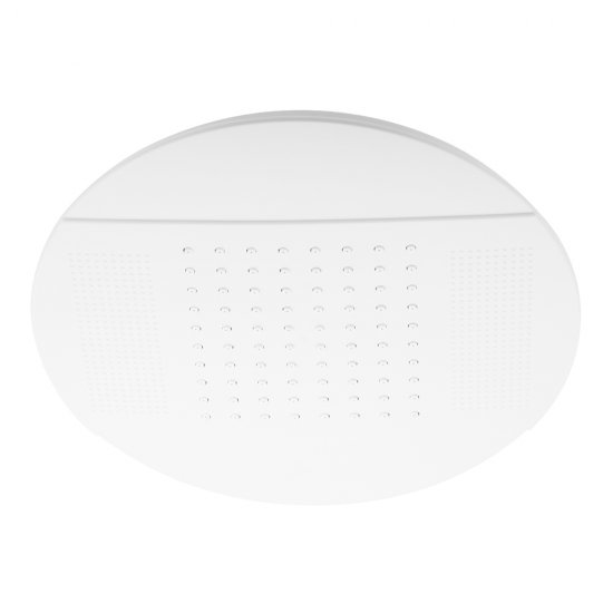 Лейка для верхнего душа Erlit d250 мм 1 режим пластик белая (9911088003)