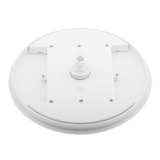 Лейка для верхнего душа Erlit d250 мм 1 режим пластик белая (9911088003)