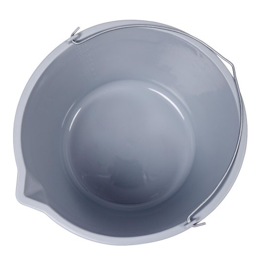 Ведро строительное пластиковое Заря ударопрочное и морозостойкое 20 л