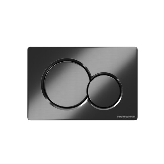 Клавиша смыва для инсталляций Ceramicanova Balance Sphere вороненая сталь (CN12-003GG)