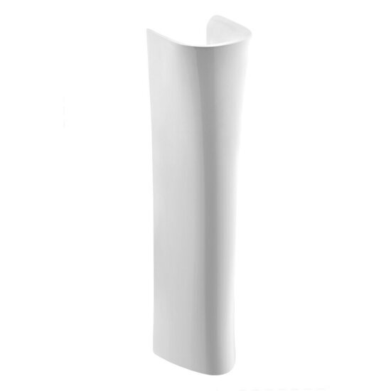 Комплект раковина с пьедесталом Santek Бриз 50 см белая (1WH110451/1WH110595)