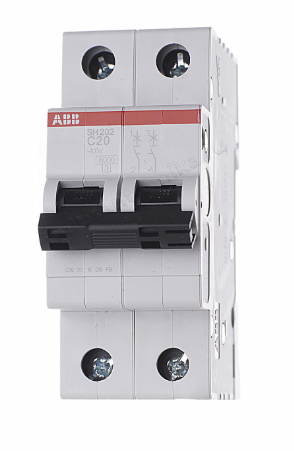 Автоматический выключатель 2пол ABB sh202 c 20