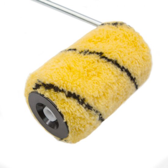 Валик полиакрил 100 мм d42 мм ворс 11 мм для водной основы с ручкой удлиненный Hesler Berlin