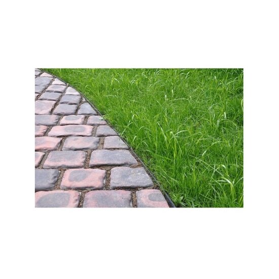 Бордюр тротуарный Standartpark New Fix PRO пластик, черный (3000х85х60 мм)