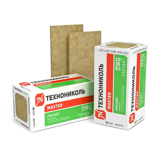 Утеплитель Технониколь Роклайт, 1200х600х50 мм (8 шт)