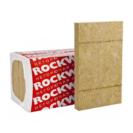 Утеплитель Rockwool Венти Баттс, 1000х600х100 мм (4 шт)