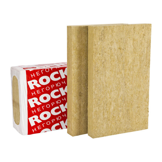 Утеплитель Rockwool Фасад Баттс Оптима, 1200х600х50 мм (5 шт)