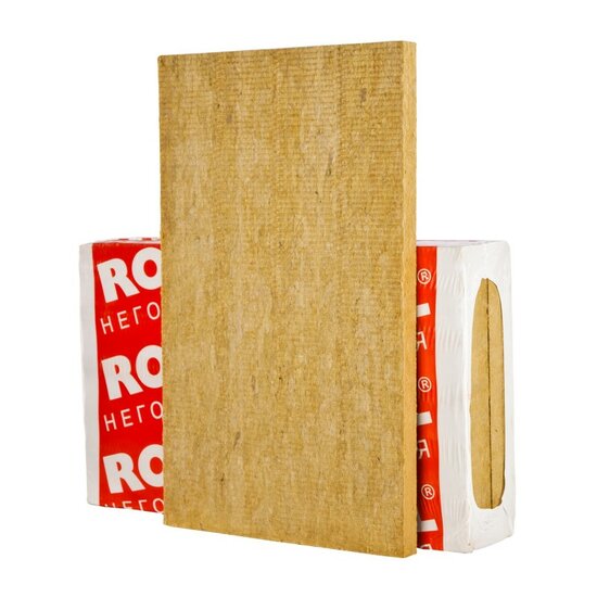 Утеплитель Rockwool Фасад Баттс Оптима, 1200х600х50 мм (5 шт)