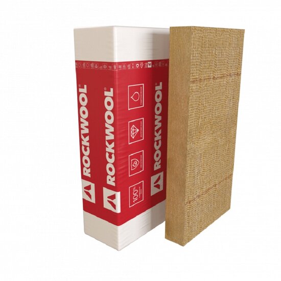 Утеплитель Rockwool Фасад Баттс Д Оптима, 1200х600х150 мм (2 шт)