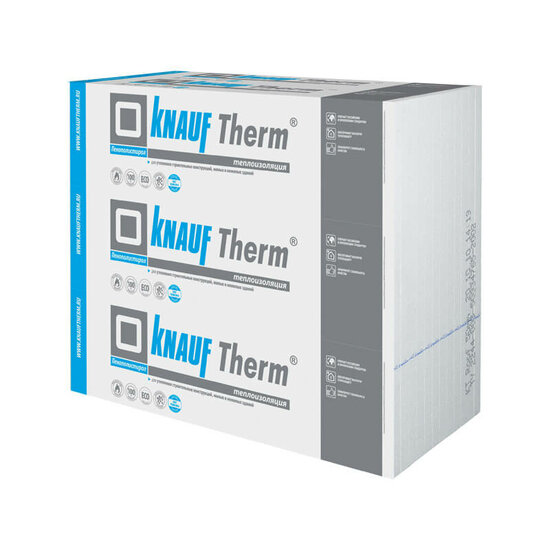 Пенополистирол Knauf Therm Дача, 1200х1000х30 мм (1 шт)