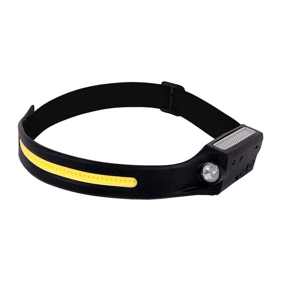 Фонарь Glanzen UFL-0650-8005 LED налобный 10Вт, 1,2А*ч Li-Ion, сенсорный, USB