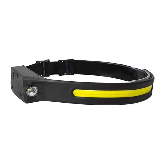 Фонарь Glanzen UFL-0650-8005 LED налобный 10Вт, 1,2А*ч Li-Ion, сенсорный, USB