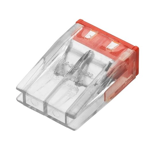 Клемма 2273-232 с пастой, 2 провода 1,0-2,5 мм2 (5 шт.)